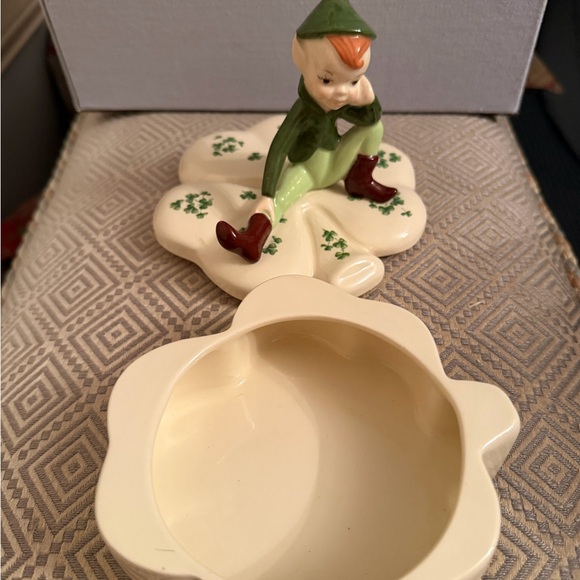 Charming Leprechaun Trinket Box St Patrick’s! - Picture 7 of 13